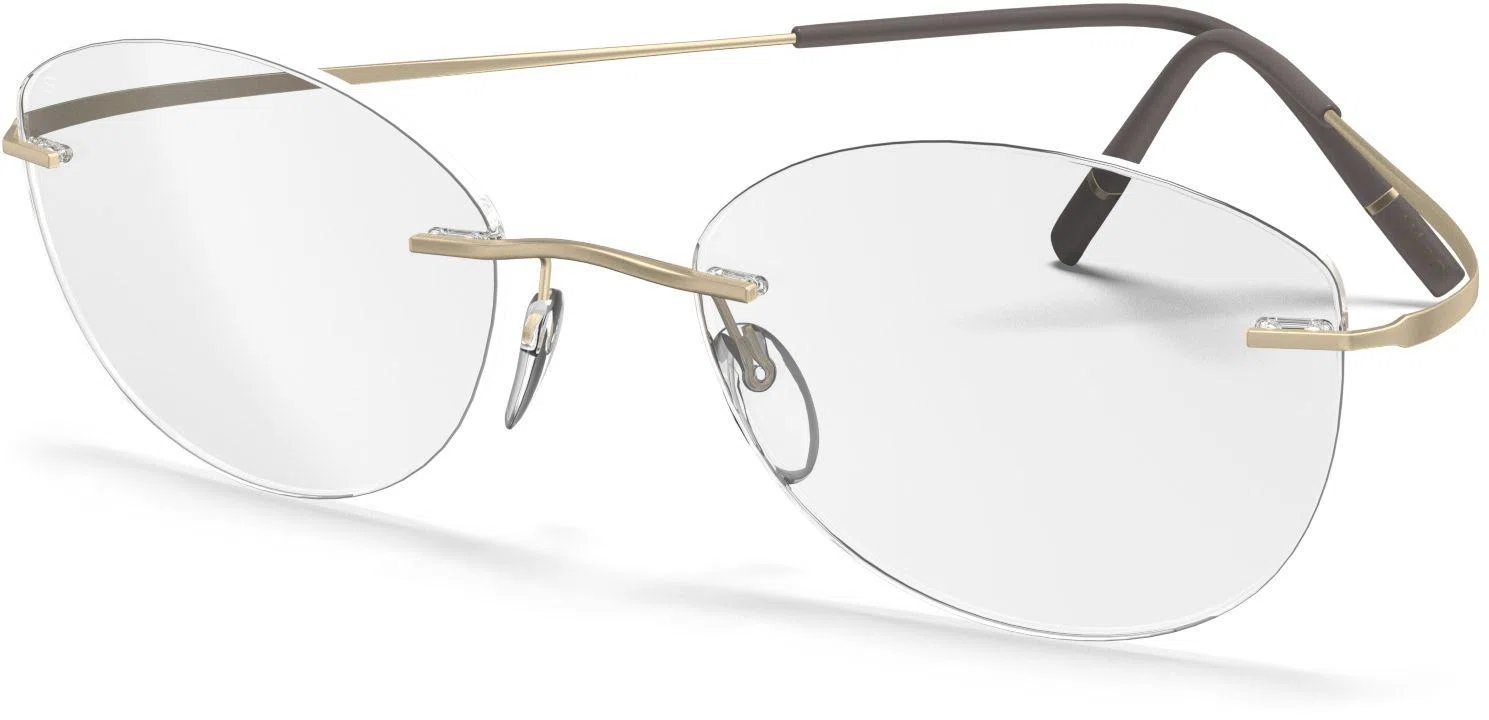Silhouette Titan Minimal Art Stellar Demo Rimless 5599 Eyeglasses - view 27